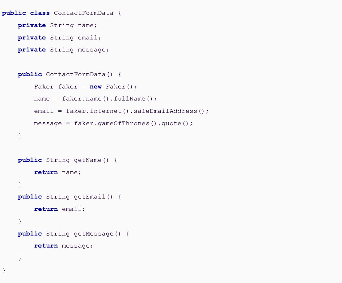 code snippet explaining cucumber data tables in java